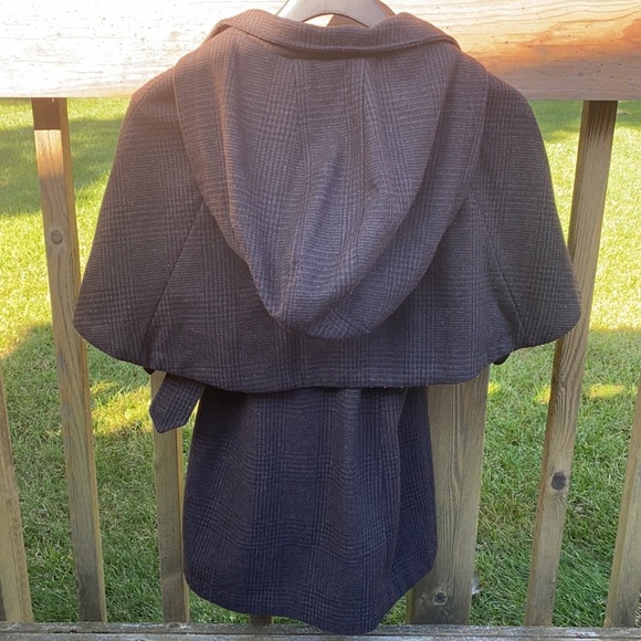 BB Dakota Wool Tweed Dbl Breasted Belted Jacket - Picture 3 of 8